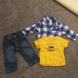 Carters. 6month. 3 piece set
